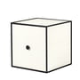 by Lassen - Frame Cabinet 28 (incl. door), white stained ash