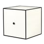 by Lassen - Frame Cabinet 35 (incl. door), white stained ash