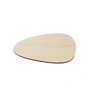 Lind DNA - Cut&Serve Curve Chopping Board S, 25 x 21 cm, ash