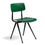 Hay - Result Chair, oak forest green stained / black