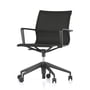 Vitra - Physix Studio Office swivel chair, cover FleeceNet black, frame deep black, soft castors