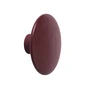 Muuto - Wall hook "The Dots" single medium, burgundy