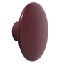 Muuto - Wall hook " The Dots " single large, burgundy