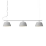 Muuto - Ambit Rail pendant light, grey