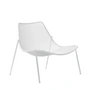 Emu - Round Lounge Chair, white