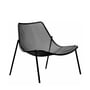 Emu - Round Lounge Chair, black
