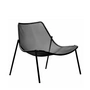 Emu - Round Lounge Chair, black