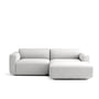 & Tradition - Develius Corner sofa, configuration B, light gray (Kvadrat Maple 112)