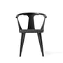 & Tradition - In Between Chair SK2, oak stained black (RAL 9005) / upholstery Fiord 191