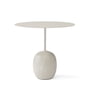 & Tradition - Lato Side table H 45 cm, 40 x 50 cm, ivory white / crema diva marble