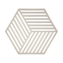 Zone Denmark - Hexagon Coaster, warm gray