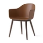 Audo - Harbour Chair (wood), dark oak / khaki