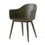 Audo - Harbour Chair (wood), dark oak / olive