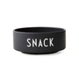 Design Letters - Snack Bowl, black / white