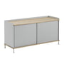 Muuto - Enfold Sideboard 125 x 62 cm, oak / gray