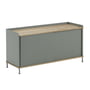 Muuto - Enfold Sideboard 125 x 62 cm, oak / dusty green