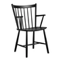 HAY - J42 Armchair, black