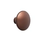 Muuto - Wall hook " The Dots Metal " single small, umber