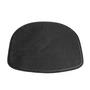 HAY - Seat cushion for AAS, black leather