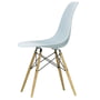 Vitra - Eames Plastic Side Chair DSW RE, honey-colored ash / ice grey (white felt glides)