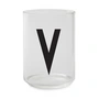 Design letters - Aj drinking glass, v