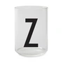 Design letters - Aj drinking glass, z