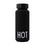 Design Letters - AJ Thermos bottle Hot & Cold 0,5 l, Hot / black