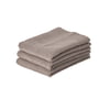 Zone Denmark - Cleaning cloth, 27 x 27 cm, taupe brown (set of 3)