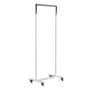 Frost - Bukto Coat Rack with Wheels 60 cm, polished / white