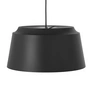 Puik - Groove Pendant Lamp, Ø 40 x H 20 cm, black