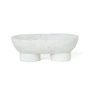 Ferm Living - Alza Bowl, white marble