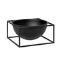 Audo - Kubus Bowl Centerpieces H 1 1. 5 cm, large / black