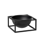 Audo - Kubus Bowl Centerpieces H 7 cm, small / black