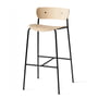 & tradition - Pavilion Bar stool AV9, H 95 cm, black / oak lacquered