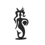 Vitra - Silhouettes, mermaid