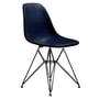 Vitra - Eames fibreglass side chair dsr, basic dark / eames navy blue (felt glides basic dark)