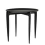 Fritz Hansen - Tray side table, Ø 45 x H 42 cm, black