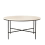 Fritz Hansen - Planner Coffee table, Ø 80 x H 40 cm, marble top cream