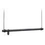 Lind DNA - Swing Hanging wardrobe L (110 cm), oak black / leather black