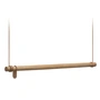 Lind DNA - Swing Hanging wardrobe L (110 cm), natural oak / natural leather