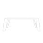 OUT Objekte unserer Tage - Yilmaz Coffee table, marble / white