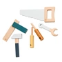 Sebra - Wooden tool set, gray