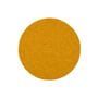 myfelt - Klara Felt ball rug, Ø 90 cm, mustard yellow