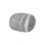 myfelt - Pebble pouf Carl M, light gray mottled