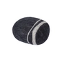 myfelt - Hugo M pebble pouf, dark gray mottled