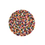 myfelt - Lotte seat cushion, Ø 36 cm, colorful