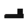Nichba - Toilet roll holder, black