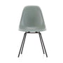 Vitra - Eames fiberglass side chair dsx, basic dark / eames sea foam green (felt glider basic dark)
