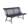 Fermob - Louisiane bench, 150 cm, anthracite
