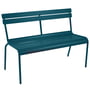 Fermob - Luxembourg Bench, stackable, acapulco blue